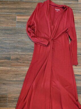 Soft Surroundings Red Knit Dress XL